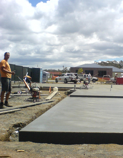 concrete slabs Tasmania